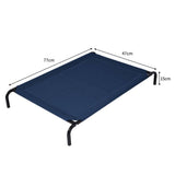 Pet Bed Dog Beds Bedding Sleeping Non-toxic Heavy Trampoline Navy M
