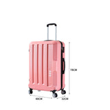 Slimbridge 28" Travel Luggage Check In Lightweight Carry Cabin Suitcase TSA Lock