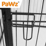Pet Playpen PaWz 8 Panel Puppy Exercise Cage Enclosure Fence Cat Play Pen 24''