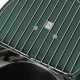Japanese Deep Frying Pot Non-stick 24cm Tempura Fryer Pan Stainless Steel Green