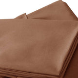 DreamZ Ultra Soft Fitted Bed Sheet with one Pillow Case King Single Chocolate