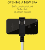 Selfie Stick Tripod Extendable Stick Phone Tripod With Detachable Remote Holder