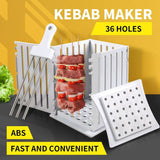 36 Hole Kebab Maker Shish BBQ Grill Skewers