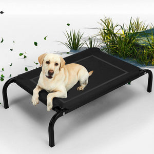 Pet Bed Dog Beds Bedding Sleeping Non-toxic Heavy Trampoline Black L
