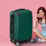 Slimbridge 28" Travel Luggage Suitcase TSA Lock Carry Bag Hard Case Green