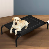 Pet Bed Dog Beds Bedding Sleeping Non-toxic Heavy Trampoline Black L