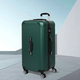 Slimbridge 28" Luggage Travel Suitcase Trolley Case Packing Waterproof TSA Green