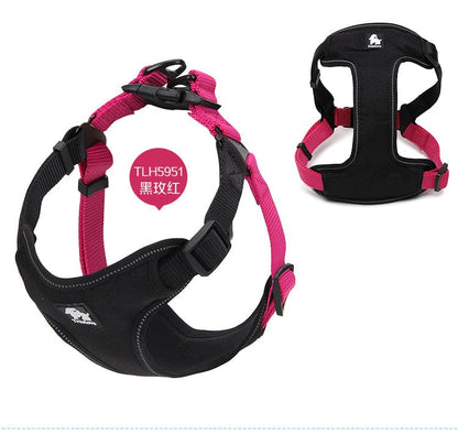 Urban Dog Harness Black/Pink S
