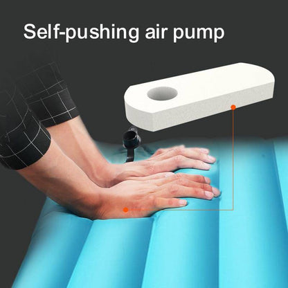 BSWOLF Inflatable Sleeping Mat Ultralight Air Mattress Single-Moisture-proof Pad