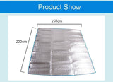 BSWolf Ultra-light 200*150cm Aluminum Foil Mat Accessories