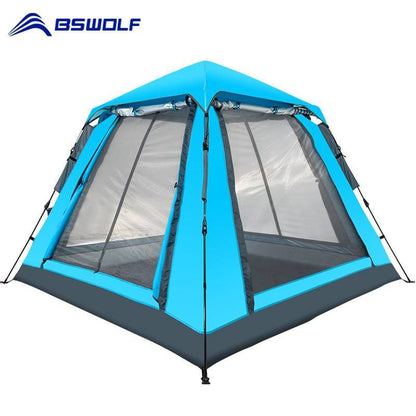 BSWolf Automatic Family Camping tent 4-person Waterproof