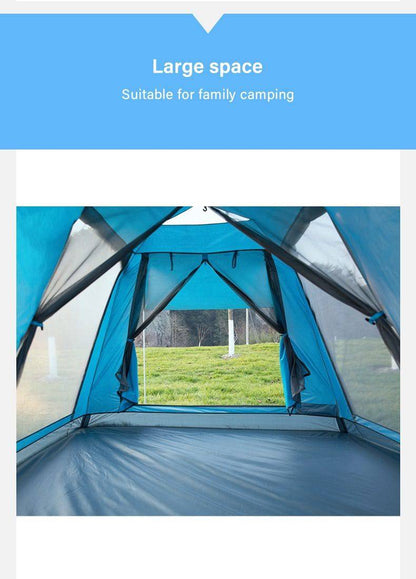 BSWolf Automatic Family Camping tent 4-person Waterproof