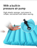 BSWOLF Inflatable Sleeping Mat Ultralight Air Mattress Single-Moisture-proof Pad