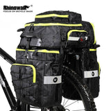 Bicycle Bike Packing Panniers Rhinowalk 3 in 1 Waterproof 65L