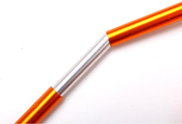 BSWolf 2pcs 3.63/4.05M Outdoor Camping Tent Poles Aluminum Alloy Tent Rods 8.5mm Spare Replacemet