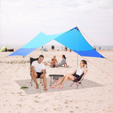 BSWolf 420x350cm Sun Shelter Beach  Awning, 210D Oxford Cloth