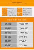 Continental Bicycle Tube  28 Road Bike 700c x 20-25 Presta Valve 42mm/60mm