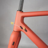 Carbon Fiber Gravel Bike Frame T700-GR029 Di2 and Mechanical Compatible BSA