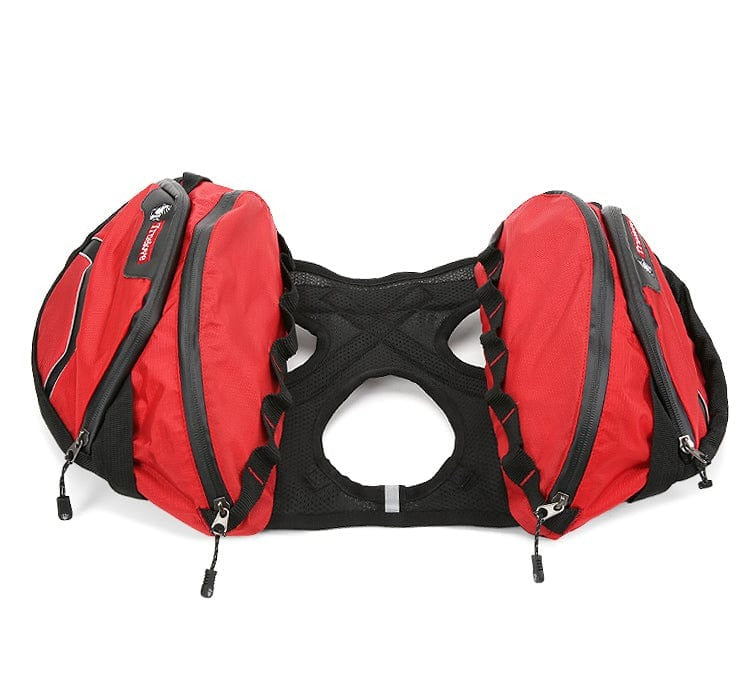 Dog Backpack Red L
