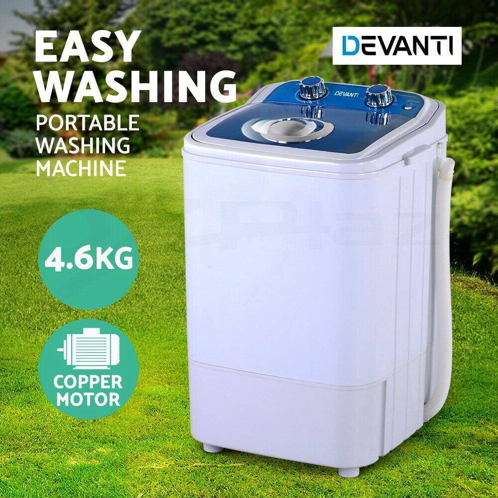 Devanti Portable Washing Machine 4.6KG Blue – Factory Direct Shop
