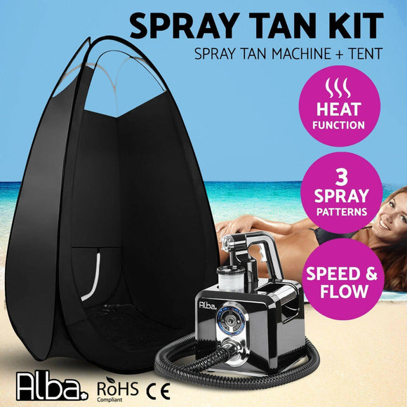 Spray Tan Machine Tent Sunless Spray Gun HVLP 5OOW System Professional
