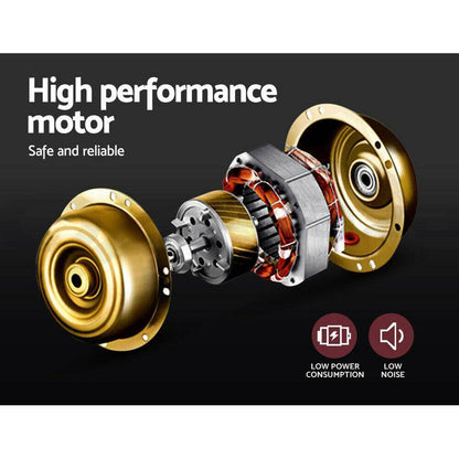 Devanti Range Hood 900mm Rangehood Kitchen Stainless Glass Canopy 90cm