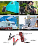 20W Solar Panel Kit Mono Caravan Boat Camping Charging Source 18V Controller