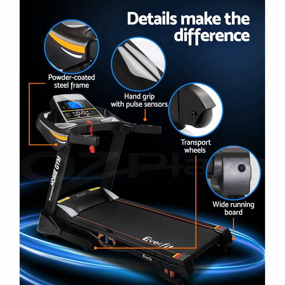 Everfit Treadmill Electric Auto Incline 18-Speed Levels
