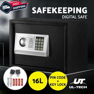 UL-TECH Electronic Safe Digital Security Box 16L