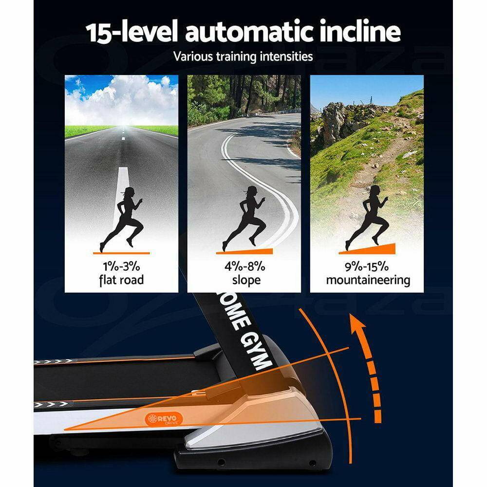 Everfit Treadmill Electric Auto Incline 12-Programs