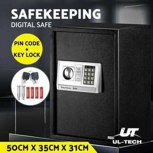 UL-TECH Electronic Safe Digital Security Box 50cm- 50cm x 35cm x 30.5cm
