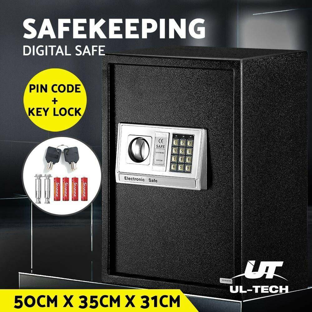 UL-TECH Electronic Safe Digital Security Box 50cm- 50cm x 35cm x 30.5cm