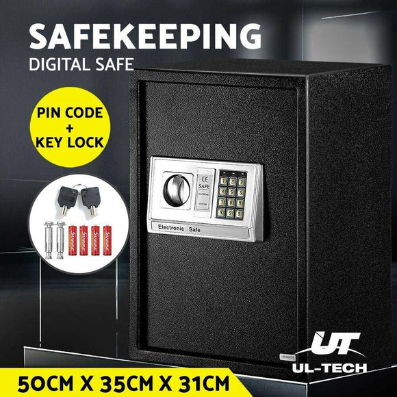 UL-TECH Electronic Safe Digital Security Box 50cm- 50cm x 35cm x 30.5cm
