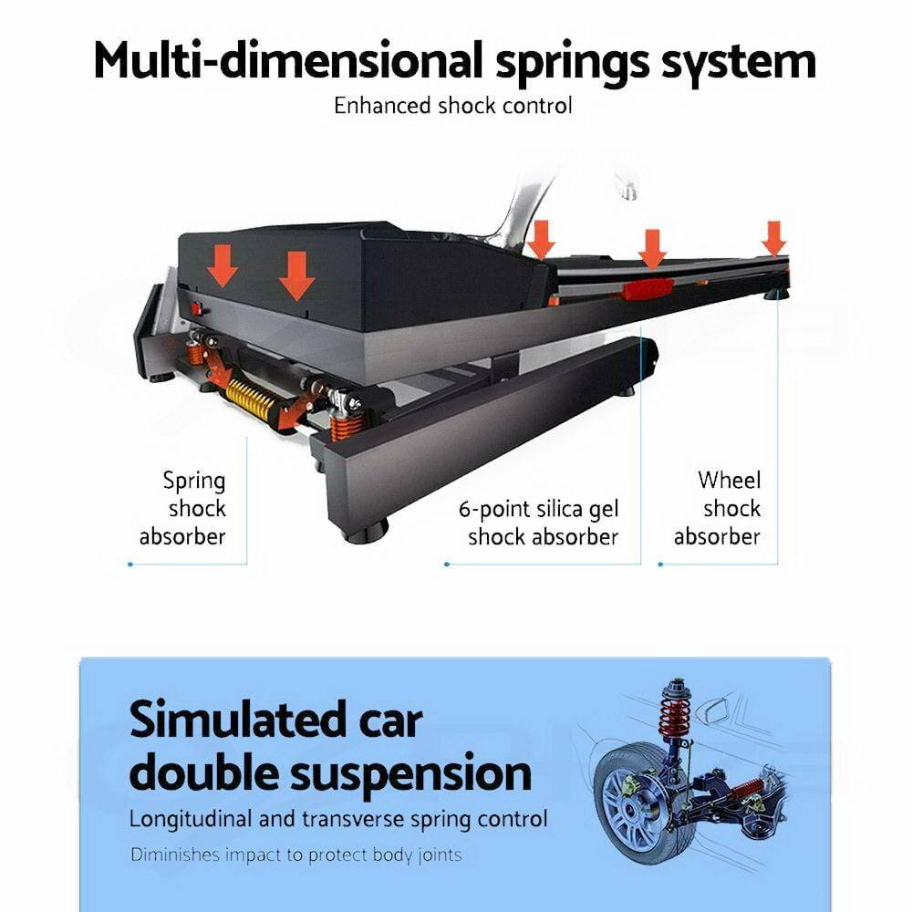 Everfit Treadmill Electric Auto Incline 12-Programs