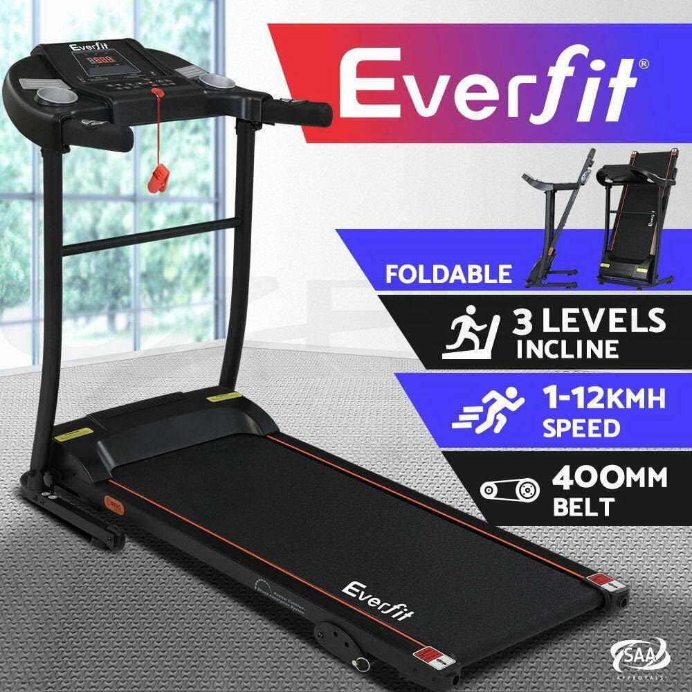 Everfit Treadmill Electric Incline 400mm