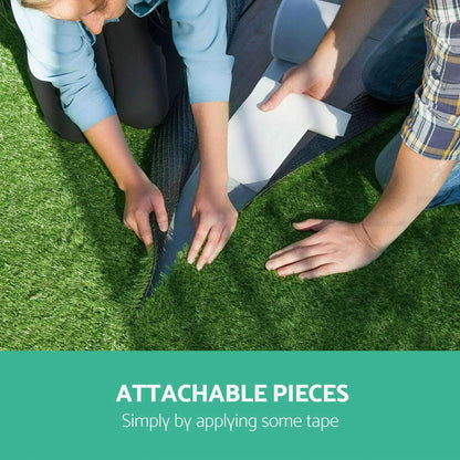 Prime Turf Artificial Grass 2mx5m 10mm Synthetic Fake Lawn Turf Plant Plastic Olive