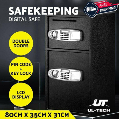 UL-TECH Security Safe Box Double Door