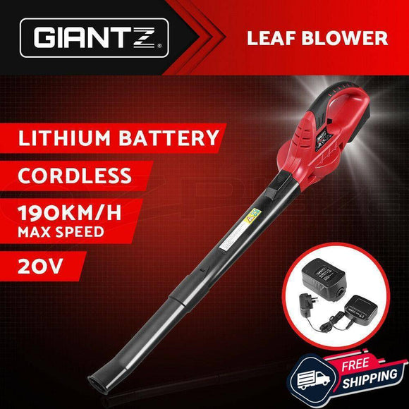 Leaf Blower Giantz Lightweight Cordless