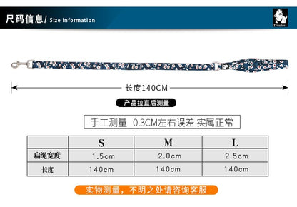 Floral Multi Handle Saxony Blue - L