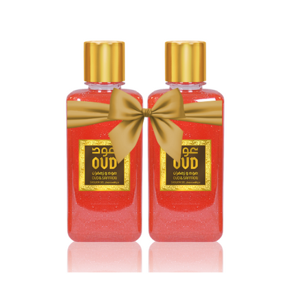 Saffron & Oud Shower Gel - 2 Packs