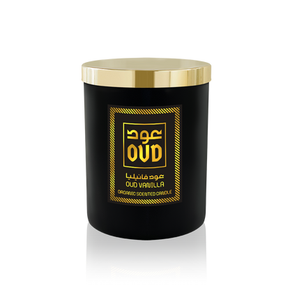 Oud & Vanilla Organic Candle