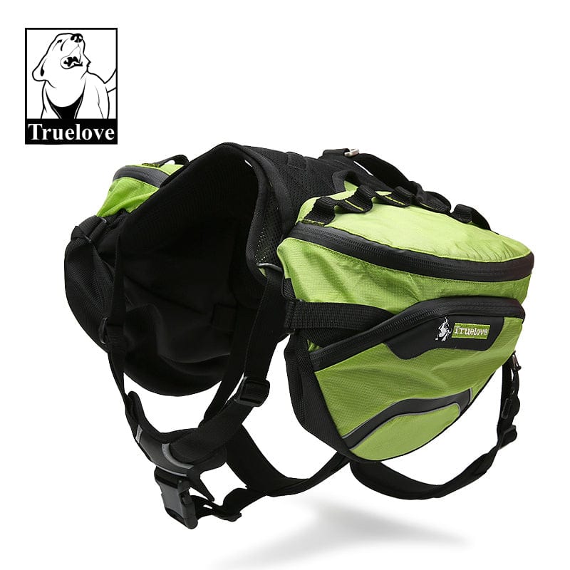Dog Backpack Neon Yellow M