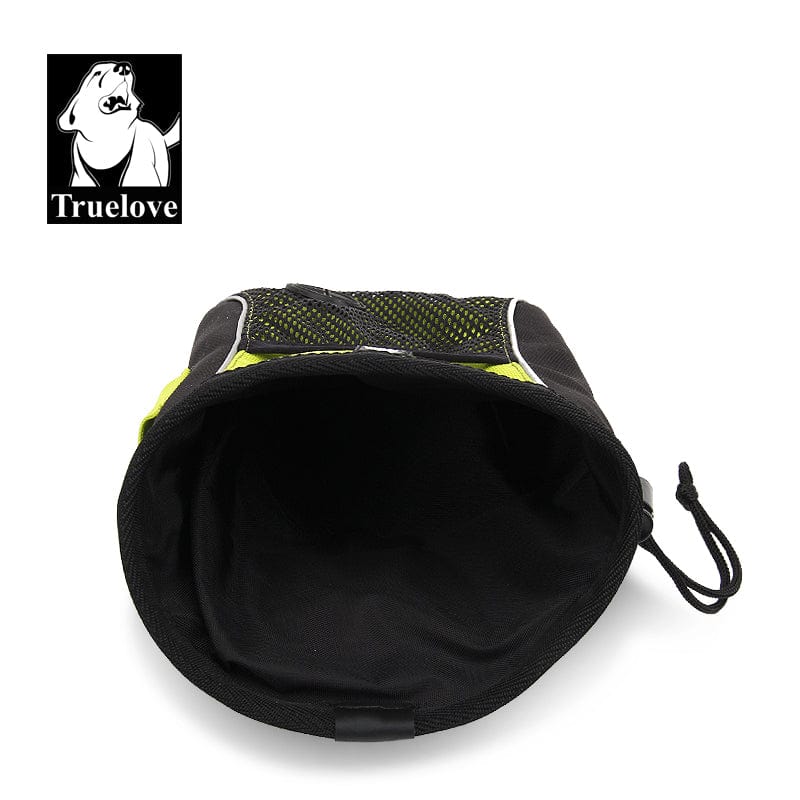 True Love Pet Treat Bag Neon Yellow M