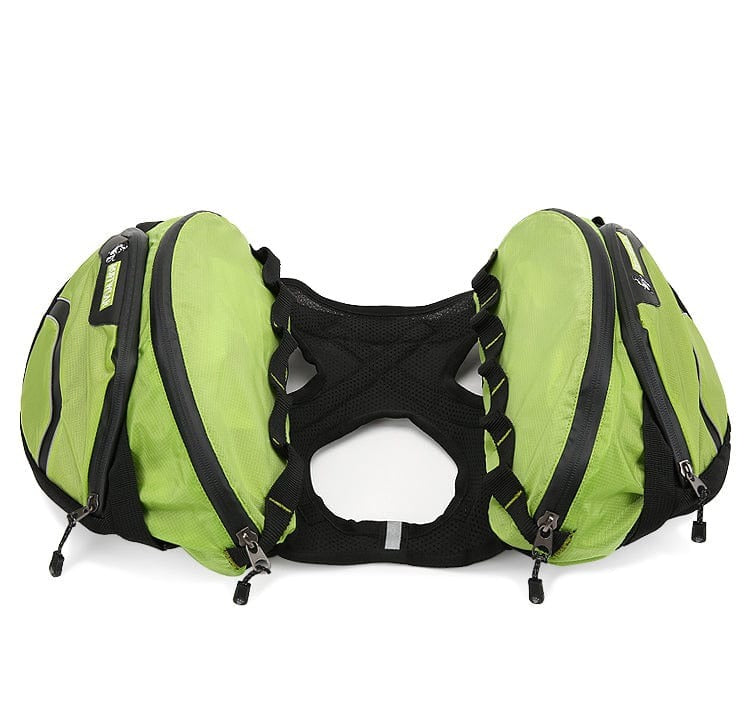 Dog Backpack Neon Yellow L